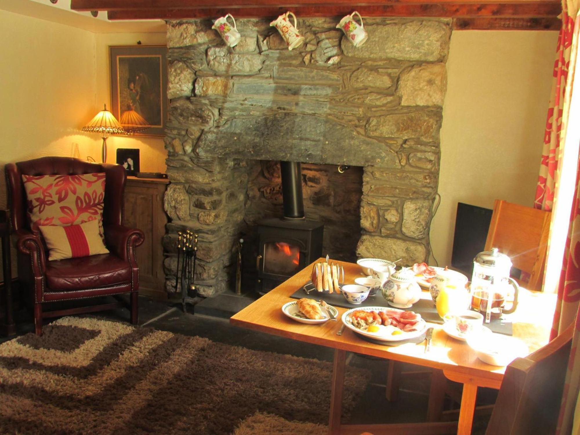 Villa Bryn Sion Farm Dinas Mawddwy Exterior foto